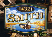 carved with pictorial